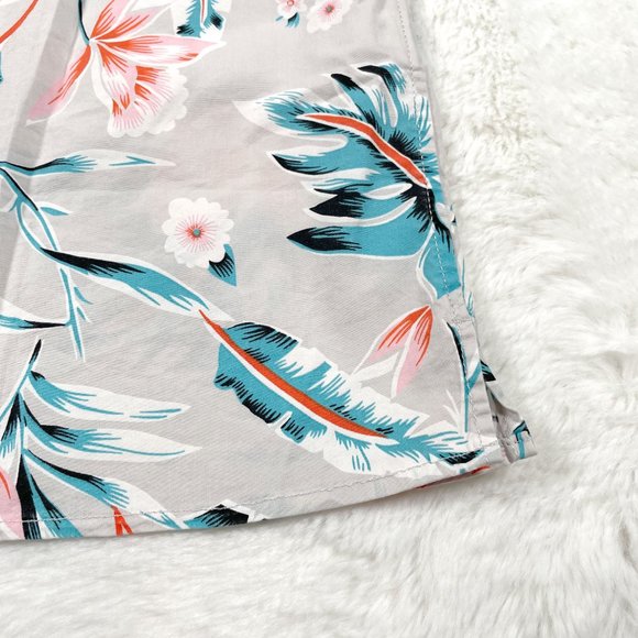 Gap Shirt Men Short Sleeve Hawaiian Button Down Shirt - Picture 6 of 8